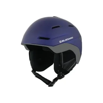 BLIZZARD BLIZZARD Bormio ski helmet, blue matt/anthracite metallic matt, Velikost 59/63 cm