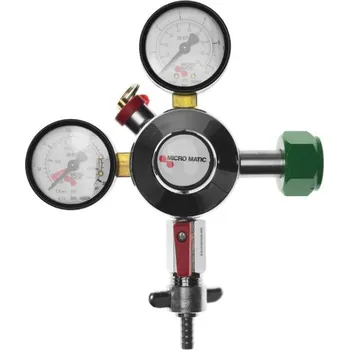 Výčepní technika LINDR Redukční ventil MM N2 1st., šroubení 1/2, 4bar, Premium+