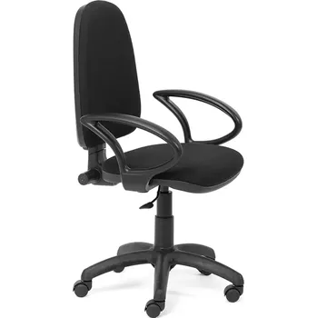 Kancelářská židle Rocada 930/4+956, černá, látkový potah, područky