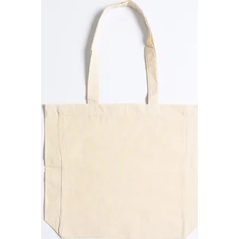 Printwear Bavlněná taška s dlouhým madlem XT95N Natural 38 x 42 x 10 cm