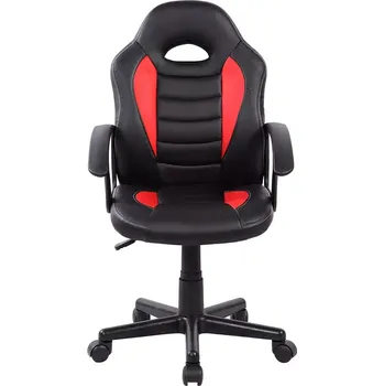 Herní židle Rocada 912-2, ekonomická, červeno-černá