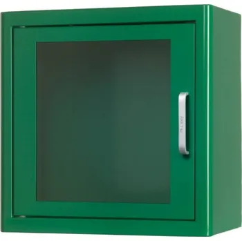 Defibrilátor ARKY Skříňka na AED defibrilátorzelená - s alarmem