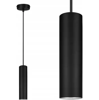 Závěsné stropní svítidlo LED Trubice Černá LEDLUX moderní Gu10