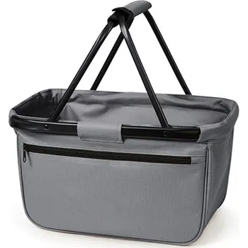 Nákupní košík Halfar Nákupní košík HF7777 Grey 45 x 25 x 25 cm