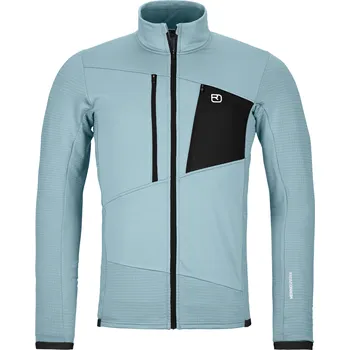 Pánská mikina Ortovox Fleece Grid Jacket Men's Barva: Glacier Grey, Velikost: L