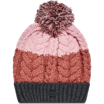 Čepice Outhorn Dámská zimní čepice HOZ21-CAD609 dark pink S/M