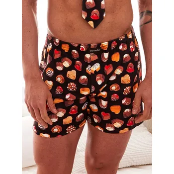 Trenýrky Cornette classic 001/157 Barva: Černá, Velikost: L