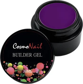 Lak na nehty COSMONAIL Builder Gel 043 Purple, 30 ml