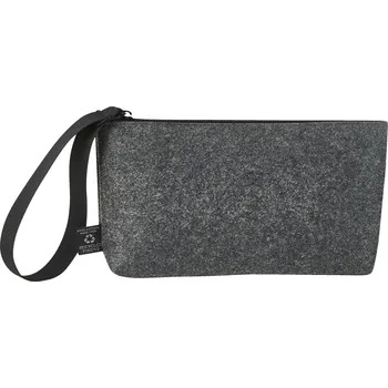 Kosmetická taška Halfar Plstěné pouzdro HF18045 Anthracite 24 x 12 x 3 cm