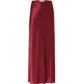 Dámská sukně Mrs & Hugs Dámská Saténová Sukně, tmavě červená, 38