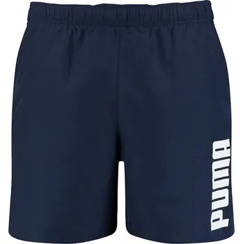 Pánské plavky Y7467 PUMA Pánské plavky šortky na zavazování s logem Swim Men's Mid Shorts XXL