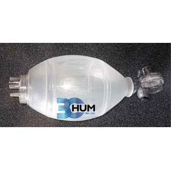 Resuscitační vak HUM GmbH HUM Aerobag® -PVC NEW - dýchací vak s maskou č. 4 komplentí set