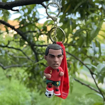 Numberoplus Přívěšek na klíče - Ronaldo Barva: Červená