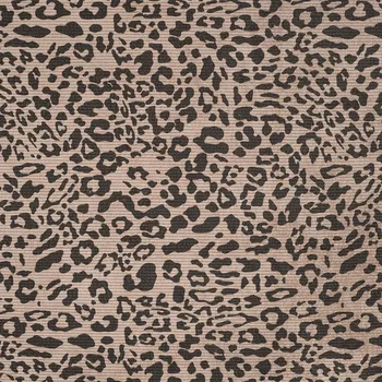 Strima Washed Corduroy Printed - Leopard, Camel