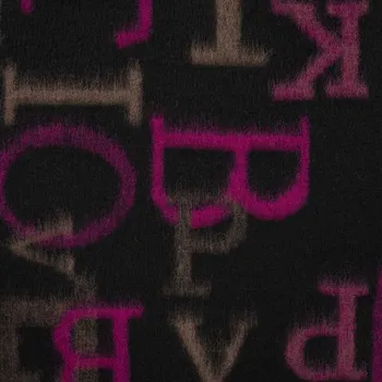 Strima Colored Letters Keith - Cyclam Black