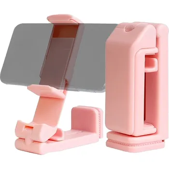 Univerzální držák na mobil, skládací, do letadla, mini, cestovní, do kuchyně Taffware ZK-234 Barva: Růžová