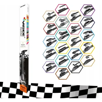 Stěrač Stěrače Visee přední 600 mm 400 mm