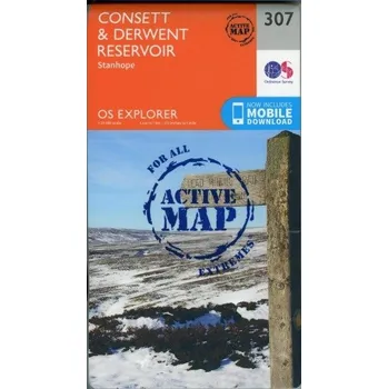 Encyklopedie Consett and Derwent Reservoir - Ordnance Survey