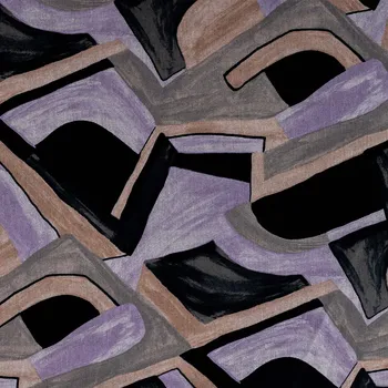 Strima Punta Soft Print - Graphic Blocks, Lilac