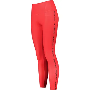 Dámské kalhoty Dámské dlouhé legíny premium ALTISPORT VOJ/ALW021LEG01 ČERVENÁ S