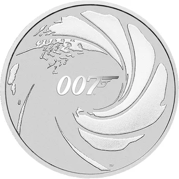 Perth Mint Stříbrná mince 1 oz James Bond 007 2020