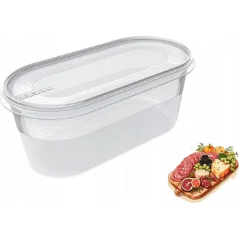 Dóza na potraviny Průhledná dóza na potraviny Helsinki 800 ml Plast Team