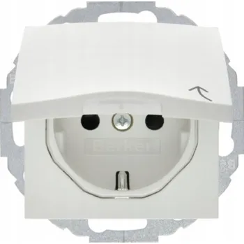 Elektrická zásuvka Bílá nástěnná Elektrická Zásuvka Berker