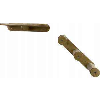 Sada - schody pro kočky s policí 44 cm - WALL 2.0