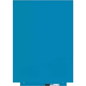 Magnetická tabule Rocada Skin Colour 6419R-5024, bezrámová, 75x55 cm, lakovaná, pastelová modrá RAL 5024