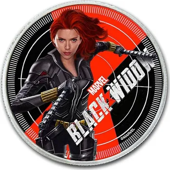 Scottsdale Mint MARVEL Stříbrná mince Black Widow 1 oz 2020