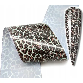 Fólie na nehty - Transferová fólie 10cm x 4cm - Had