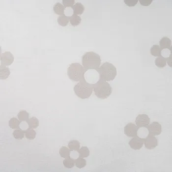 Strima Cute Fleece Print - Flowers, Off White