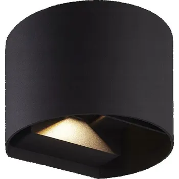 Venkovní osvětlení Venkovní nástěnné svítidlo LEDLine černé, integrovaný LED zdroj 6 W