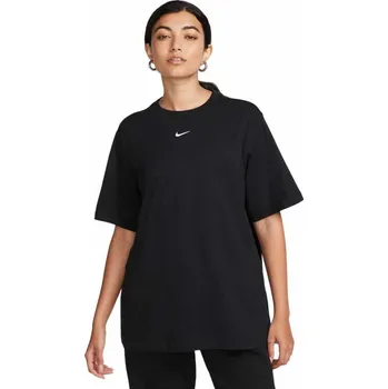 Dámské tričko Dámské tričko s krátkým rukávem Nike W NSW TEE ESSNTL LBR W černé FD4149-010 - S | UK 9,5 | US 12