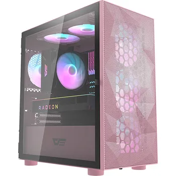 PC skříň Darkflash DLM21 Mesh Pink