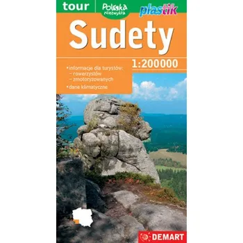 Sudety mapa turystyczna 1:200 000. Plastik – Opracowanie Zbiorowe (PL)