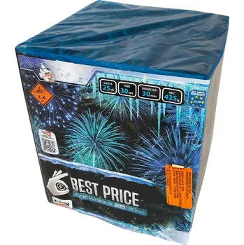 Zábavní pyrotechnika Kompaktní ohňostroj BEST PRICE FROZEN 25 ran 30mm