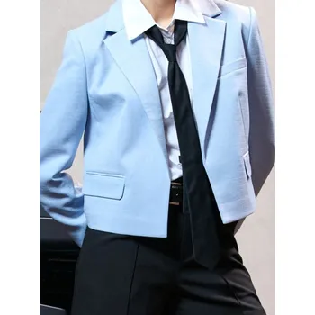 Dámské sako Sinsay - Blejzr - světle modrá - 574DA-50X - 574DA-50X-XXL