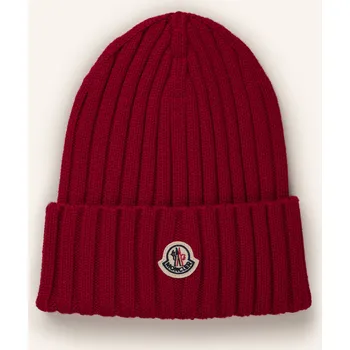 Kabelka Moncler Dámská Čepice, tmavě červená, one size