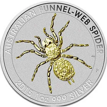 Perth Mint Stříbrná mince Spider 1 oz 2015