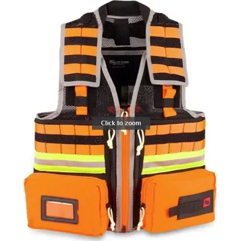 Pánská vesta ELITE BAGS TES - reflexní oranžová vesta Velikost: L-XL