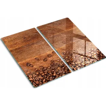 Obraz Skleněná dekorativní deska na sporák Káva 2x30x52