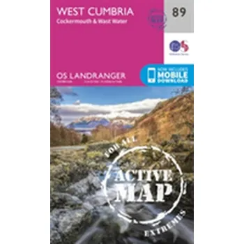 Encyklopedie West Cumbria, Cockermouth & Wast Water - Ordnance Survey
