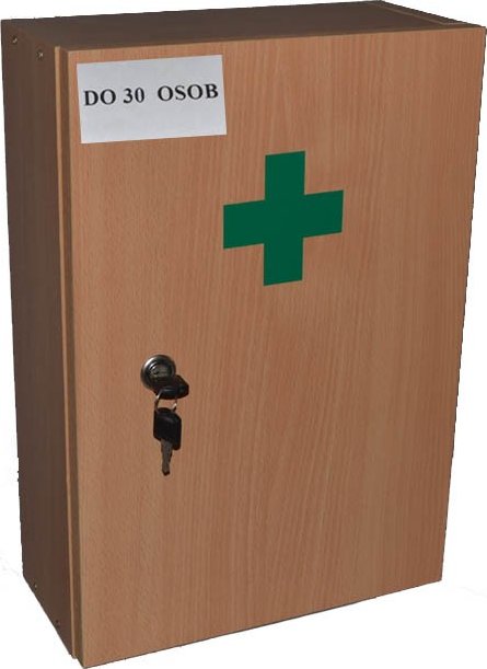 Steriwund Nástěnná lékárna přírodní do 30 osob