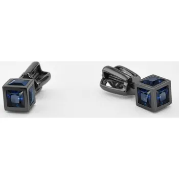 Náušnice Zlaté náušnice s modrými safíry SRE412350B-BR
