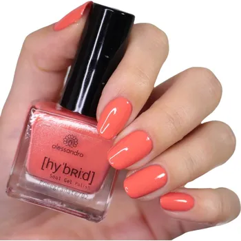 Lak na nehty Alessandro Hybrid gelový lak POMEGRANATE 8 ml