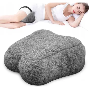 Polštář Ortopedický polštář klín mezi kolena přírodní