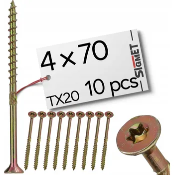 Vrták Vruty do dřeva Sigmet 4 x 70 mm 1 ks