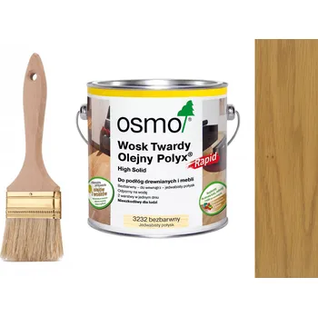 Olej na dřevo Osmo 3262 Tvrdý vosk olej rychlý 2,5 l matný