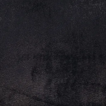 Strima Fake Fur With Foil - Black